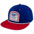 thumbnail image 1 of Budweiser Vintage Bottle Label Navy  and  Red Rope Hat, 1 of 5
