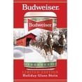 thumbnail image 1 of Budweiser Vintage Glass Stein 16 Ounces Perfect Holiday Gift - Clear, 1 of 5