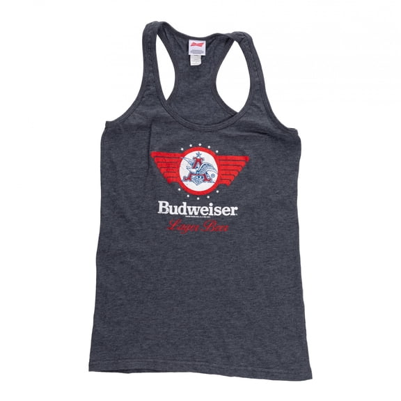 Budweiser Vintage Logo Ladies Tank Top-Small