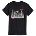 thumbnail image 1 of Budweiser - Winter Beer - Men's Short Sleeve Graphic T-Shirt, 1 of 5