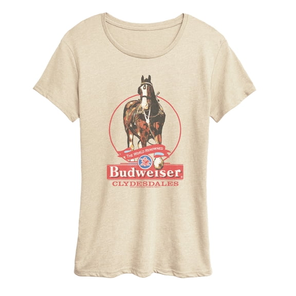 Budweiser - World Renowned - Women's Short Sleeve Graphic T-Shirt