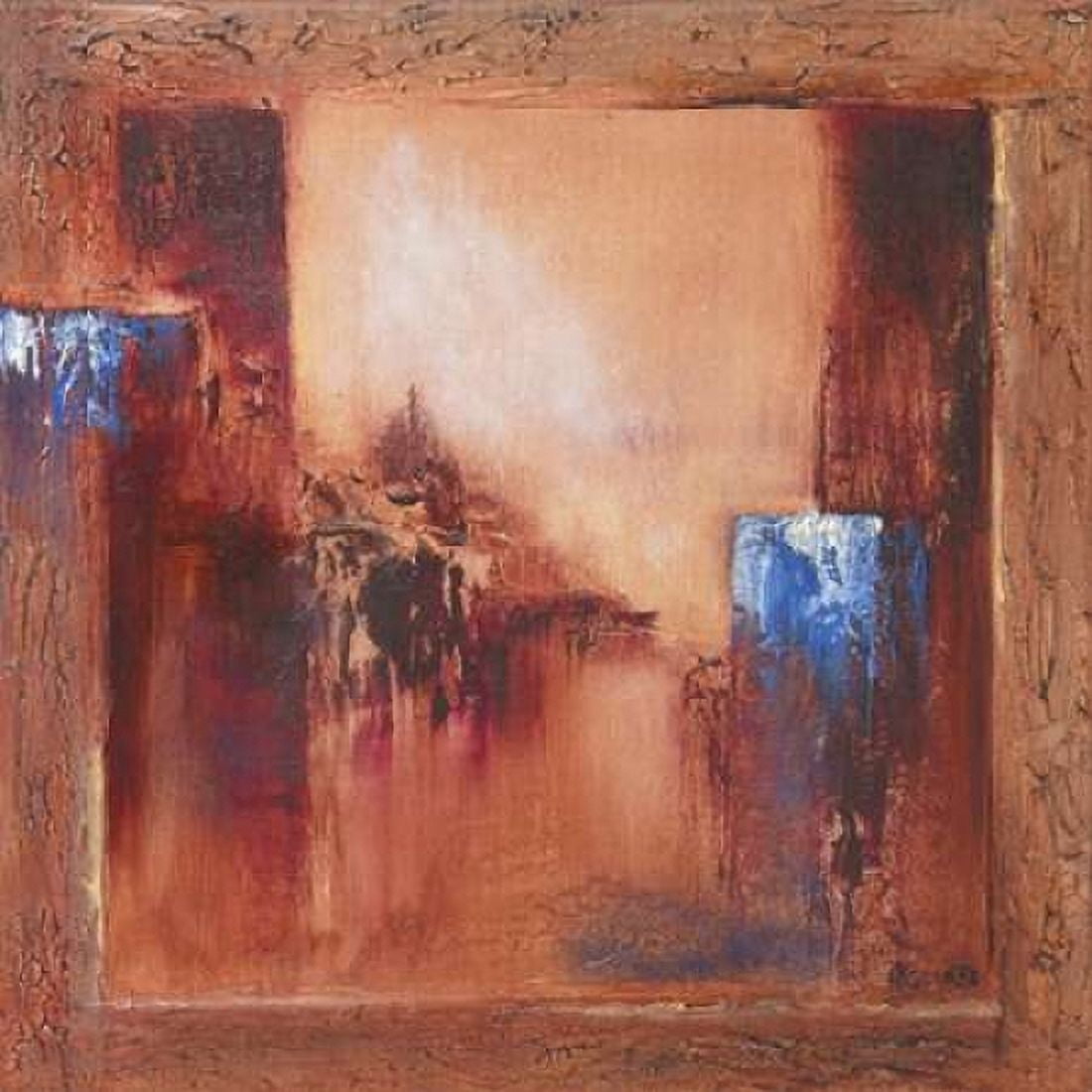 Bue sign I Canvas Art - Nelly Geurts (24 x 24)