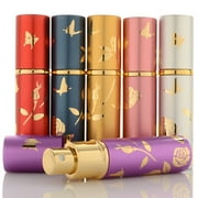 Bueautybox 10ml Flower Portable Refillable Empty Perfume Bottle Travel Cosmetic Container