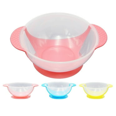 Munchkin Stay-Put Suction Bowls, 3 Count, Yellow/Green/Blue - Walmart.com