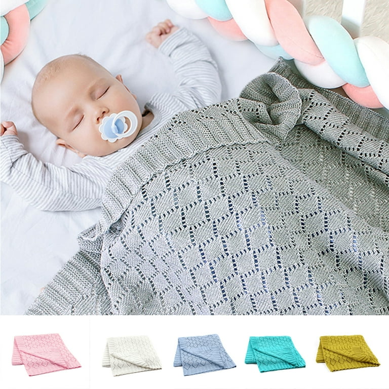 Baby blanket with holes deals