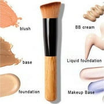Bueautybox Makeup Brush Face Blush Liquid Powder Brush for Blending Liquid Cream or Powder Cosmetics Makeup Tool