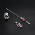 thumbnail image 1 of Bueautybox Handmade Glass Dipped Pen Set - Crystal Signature Pen with Ink for Art, Writing, Signatures, Calligraphy - Decoration Gift Set, 1 of 5