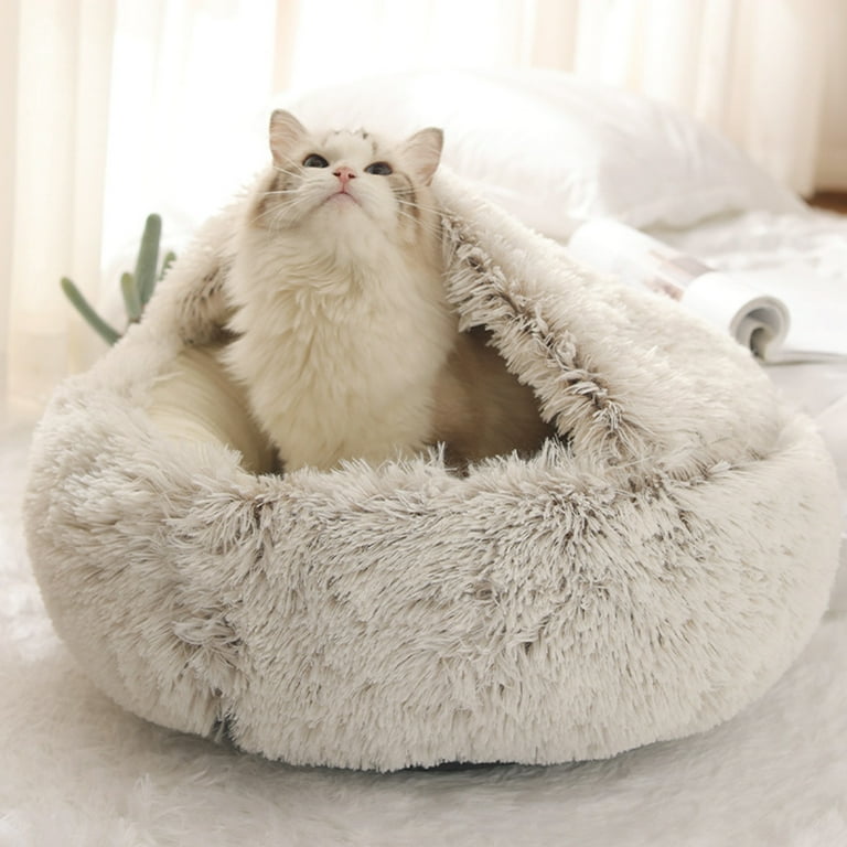 Calming shop cat bed