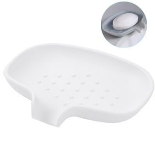  Minxy Bathroom Dish Silicone Rubber Holder with Drain