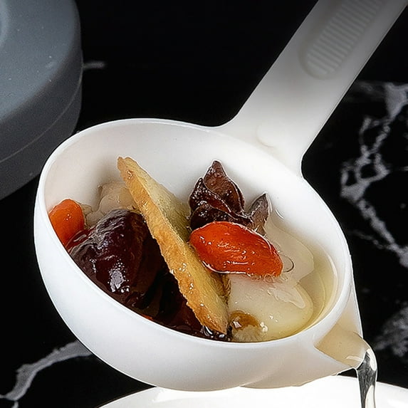 Bueautybox Soup Ladle, Oil Separator, Long handle Soup Oil Separator Scoop Kitchen Colander Filtering Grease Spoon