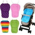 thumbnail image 1 of Bueautybox Stroller Accessories Double-Sided Dot Print Cushion, Cotton, for Baby Strollers, Gray, 1 of 7