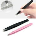 thumbnail image 1 of Bueautybox Tweezer Guru Slant Tweezers Professional Stainless Steel Slant Tip Tweezers The Best Precision Eyebrow Tweezers for Your Routine, 1 of 7