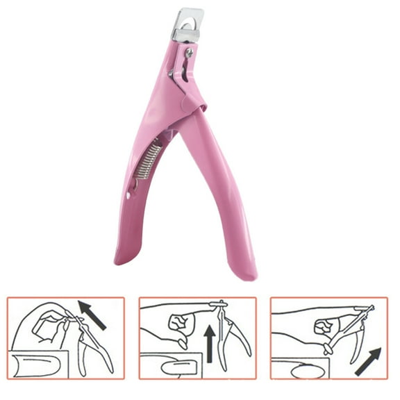 Bueautybox U Shape Nail Clipper Stainless Steel Sharp Rustproof Blade Clip Tool Manicure Scissors Trimmer Tool For Salon Home Art,Beauty Design DIY Use