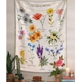 thumbnail image 1 of Bueautybox Wildflowers Vertical Tapestry, 1 of 7