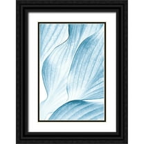 Buelow, Beth 11x14 Black Ornate Wood Framed with Double Matting Museum Art Print Titled - Icy Waves