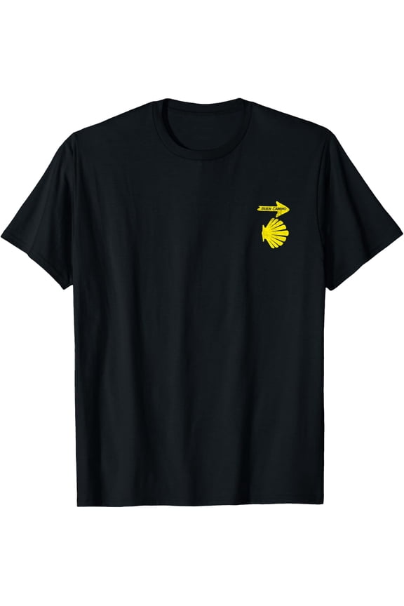 Buen Camino Shell Symbol Of Pilgriming Of Camino De Santiago T-Shirt Size S-5XL