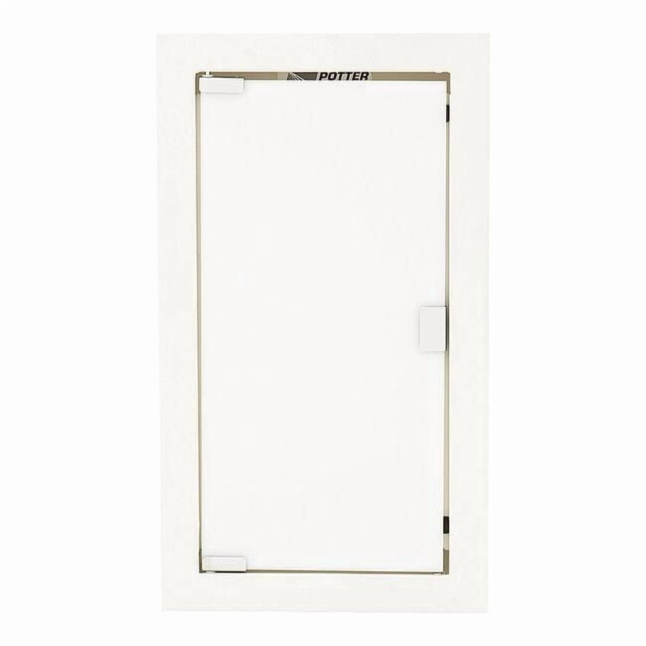 Buena Fire Extinguisher Cabinet,White,Steel 7122-A-18-VB