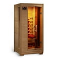 thumbnail image 1 of Buena Vista 1-2 Person Hemlock Infrared Sauna with 3 Ceramic Heaters, 75" H, 1 of 7