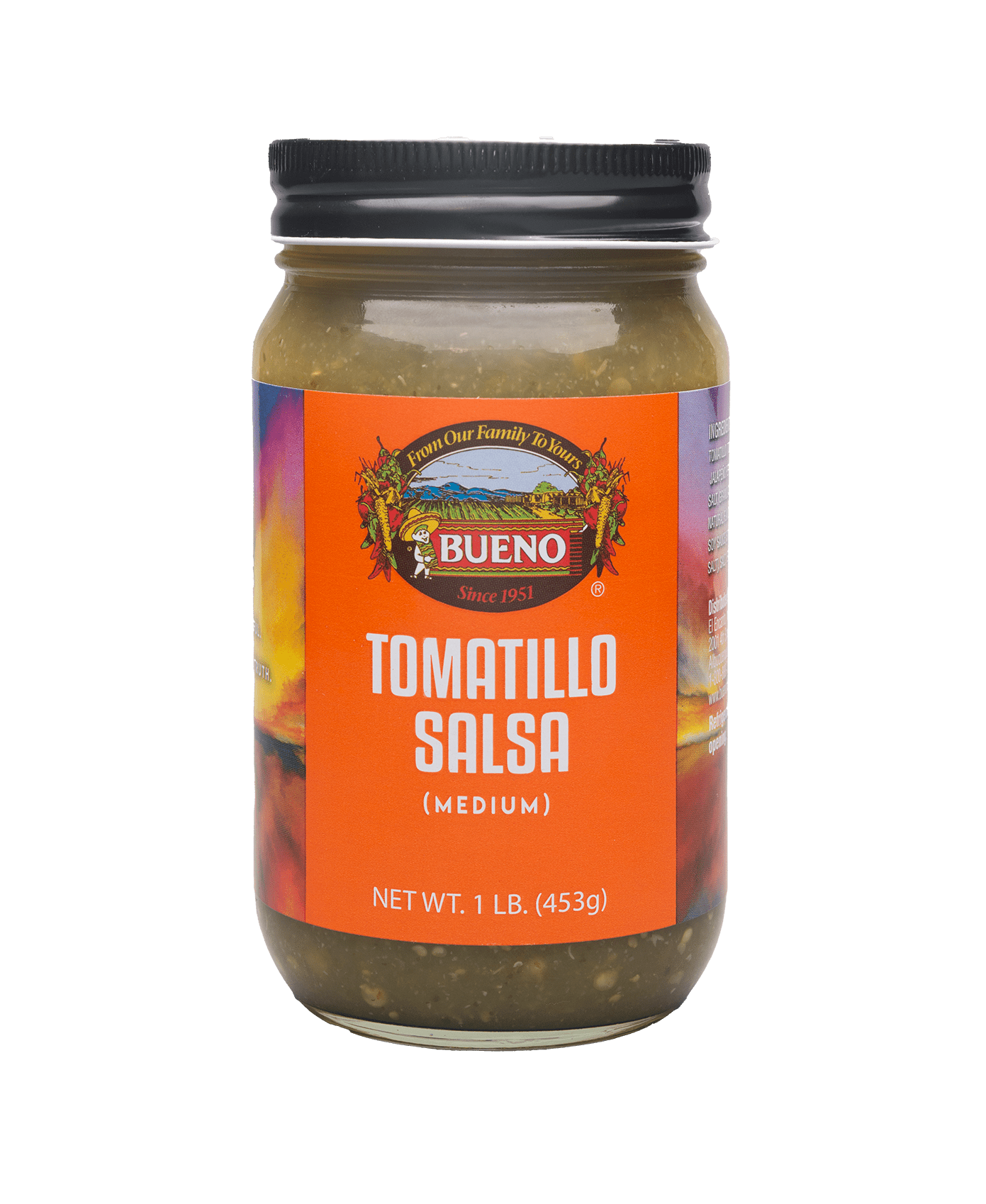 Bueno Foods Medium Tomatillo Salsa, 16oz