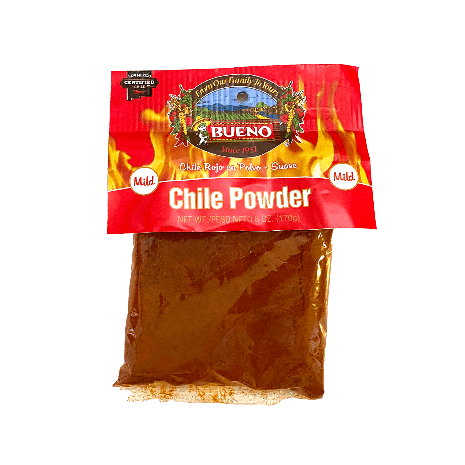 Bueno Foods Mild Red Chile Powder, 6 oz