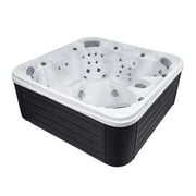 Bueno Spa Chicago 7 - Person 54 Standard Acrylic Hot Tub with New Arctic Max Insulation, LED Lights, and included Cover