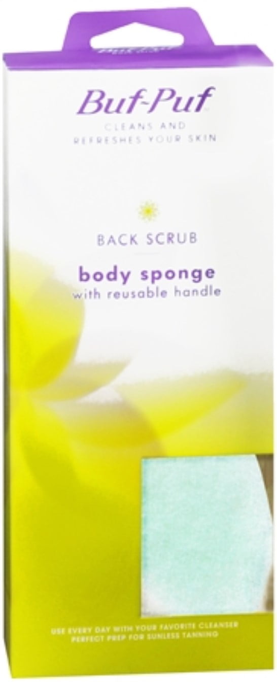 Buf-Puf Back Scrub Body Sponge 1 Each - Walmart.com