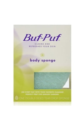 Double Sided Body Sponge Cleans & Refreshes Skin, 1ct