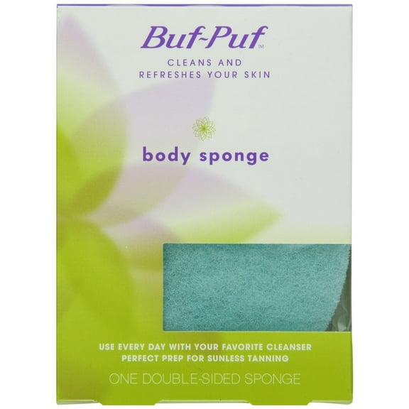 Buf, Puf Double, Sided Body Sponge (Quantity of 5)