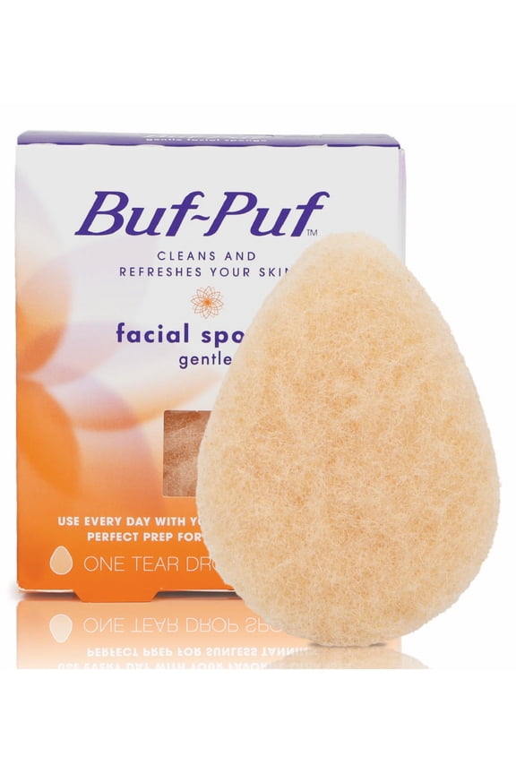 Gentle Facial Sponge, JMS2 Dermatologist Developed, Removes Deep Down Dirt & Makeup That Causes Breakouts and Blackheads, Reusable, Exfoliating, 1 Count