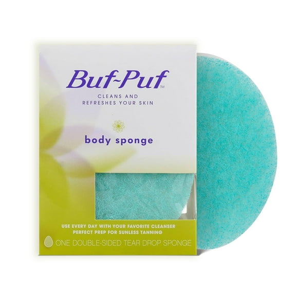 Buf-Puf Reusable Body Sponge, Double-Sided, 1/Pack