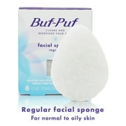 Buf-Puf Reusable Facial Sponge, Non-Irritating, Blackhead Removal, Double-Sided