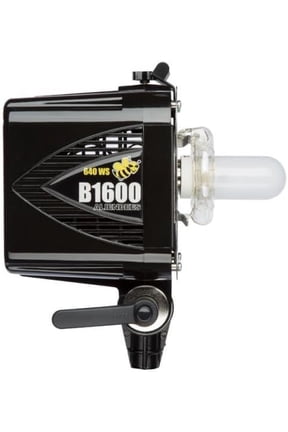 AlienBees B1600 Monolight Strobe Flash Unit, 640 Ws | Paul C. Buff Flash Unit