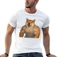 Buff Dog Mode Activated ,Buff Shiba Inu Tee - The Ultimate Gym Bro Meme ...