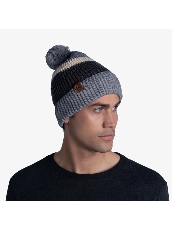 Knitted Cuff Beanie ~ Elon ash