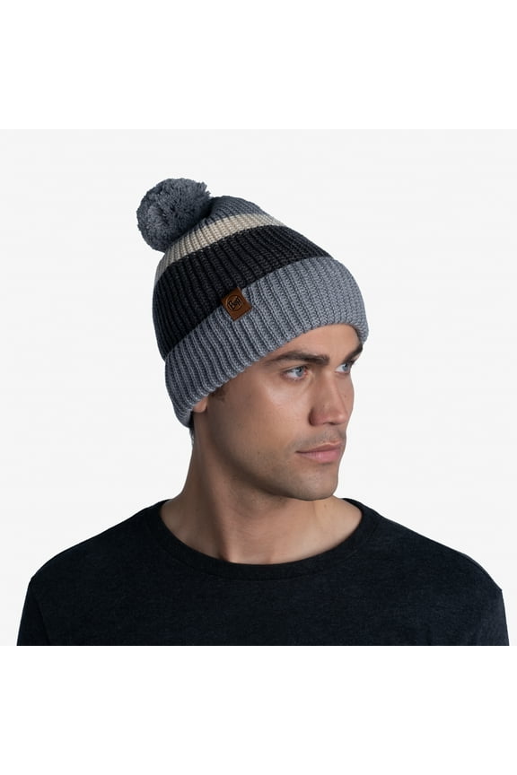 Knitted Cuff Beanie ~ Elon ash