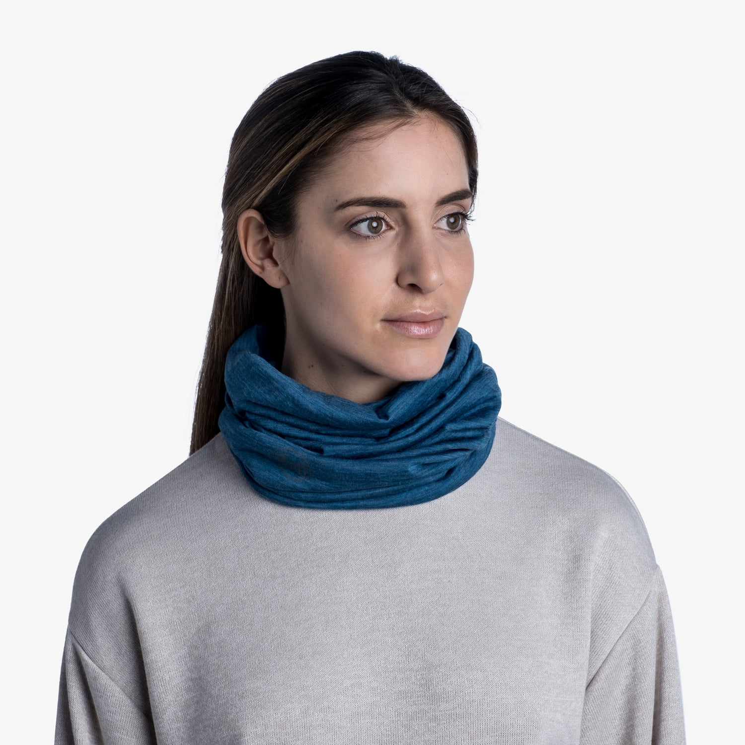 BUFF Tour De Cou Mérinos Léger - Accessoire Polyvalent 12 Façons, Chaleur Naturelle Et Confort Respirant
