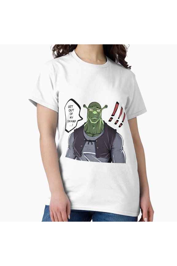 Buff Meme Muscular Bodybuilder Swamp Ogre Fitness Parody Graphic T-Shirt
