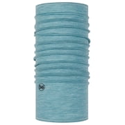 Buff Merino Lightweight Neck Warmer in Solid Pool