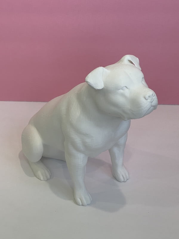 Buff Pitbull with Ears Pitbull Gifts Pitbull Mom Pitbull Statue Buff Pitbull with Ears Pitbull Gifts Pitbull Mom Pitbull Statue