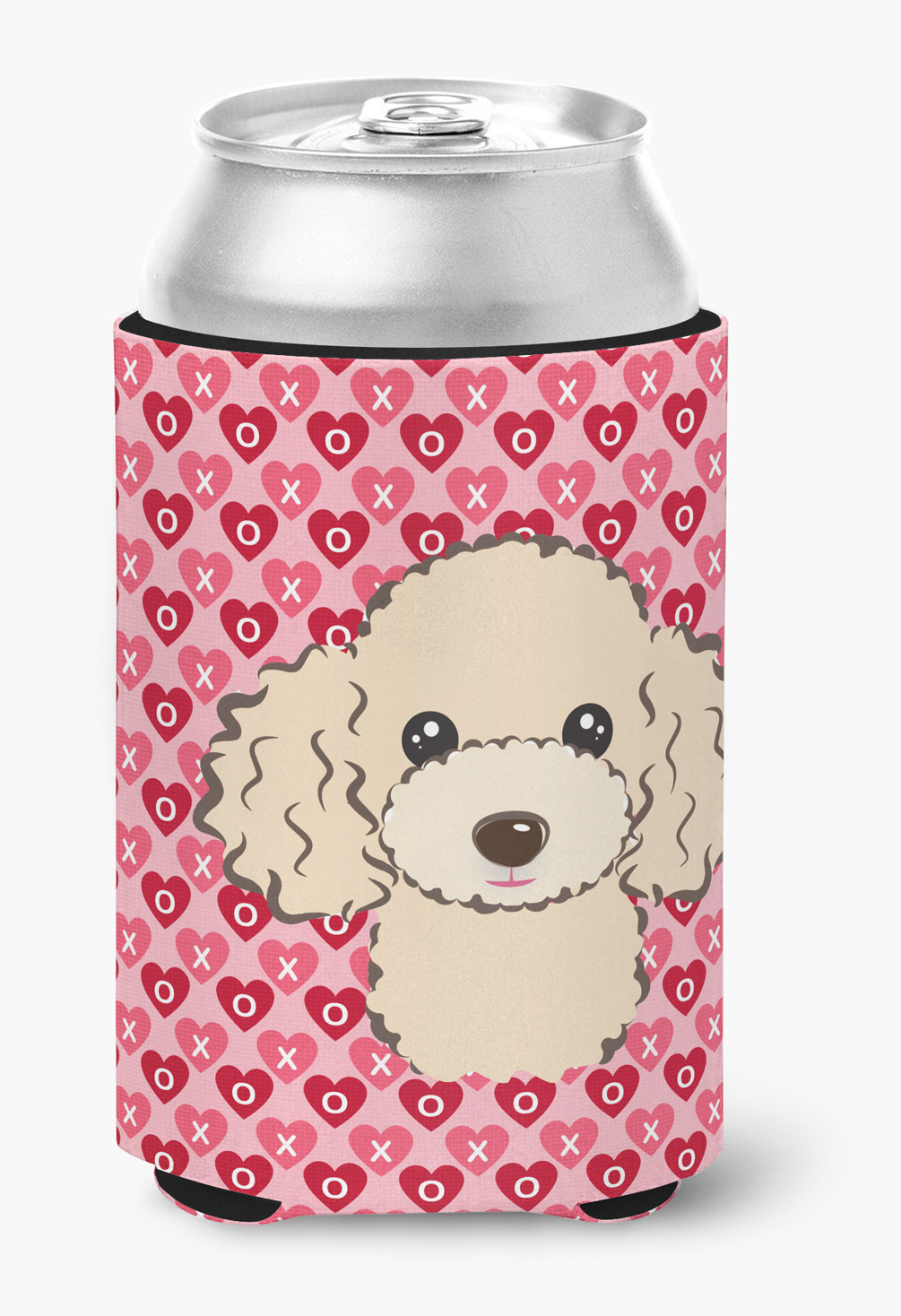 Buff Poodle Can or Bottle Hugger