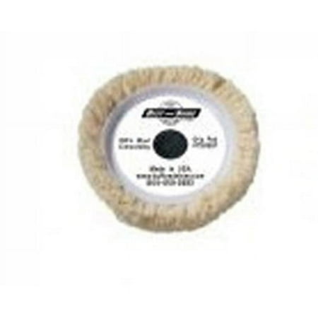 Buff and Shine 7.5 In. Dia. X 1.25 In. Wool Grip Buffing Pad