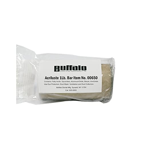 Buffalo Acriluste 1lb. Bar Item # 00650 Greaseless Polishing Compound for Acrylics, Plastics and Metals.$$Tools