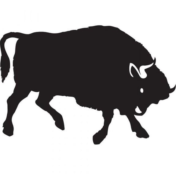 Buffalo Art on Board Wall Decor, UV Protective Coat