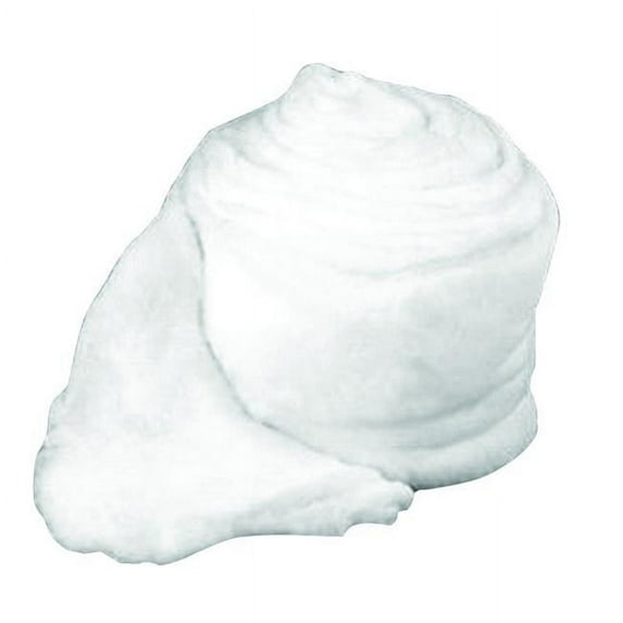 Buffalo Batt & Felt 9892787 Synthetic Fluff Snow Roll, White