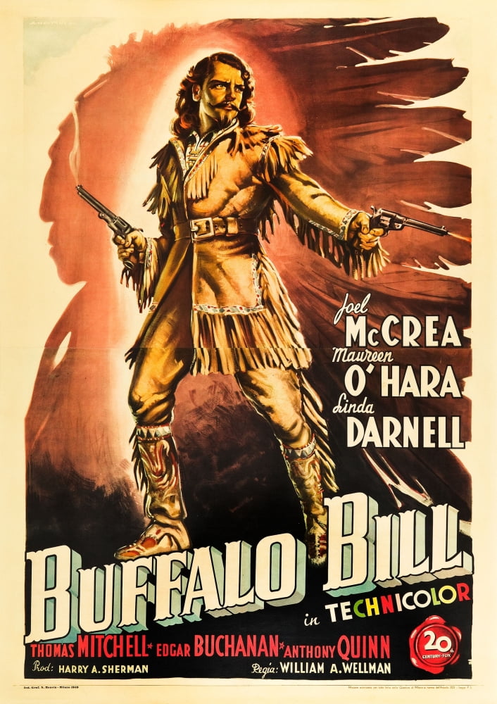 Buffalo Bill Canvas Art - (24 x 36)