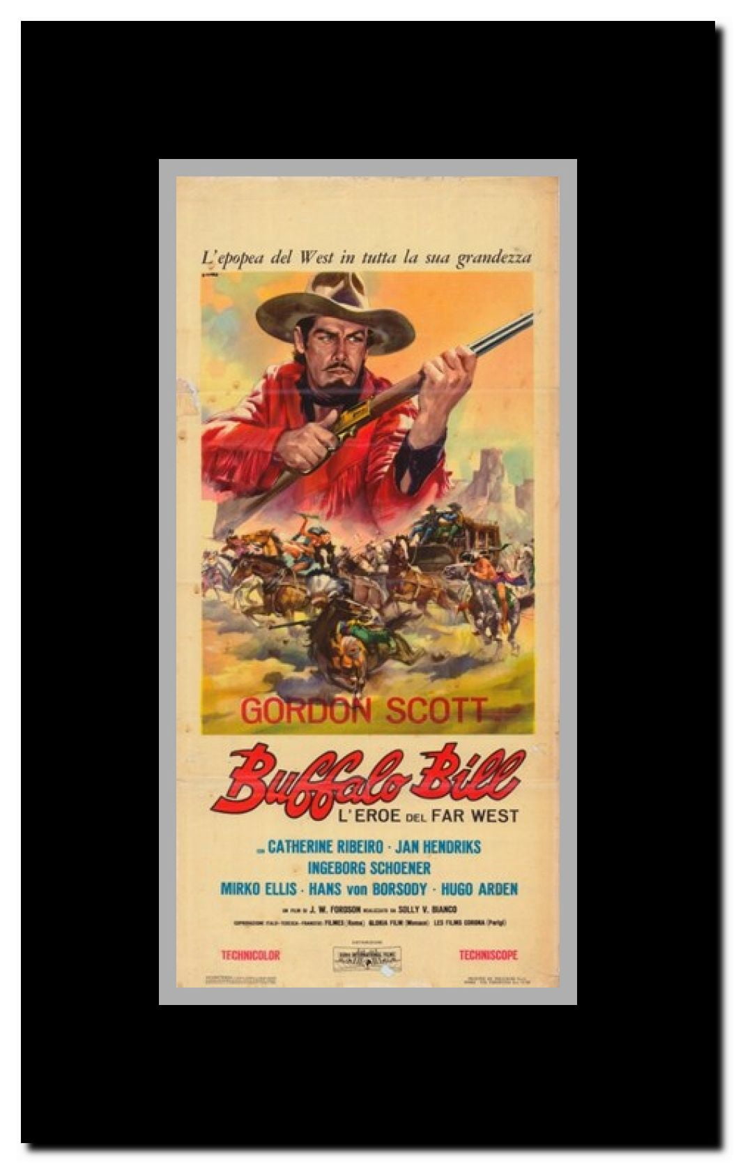 Buffalo Bill Framed Movie Poster