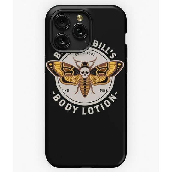 Buffalo Bill's Body Lotion Passing's Head Moth G2150 Phone Case for iPhone17 16 15 14 13 12 11 Pro Max