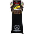 thumbnail image 1 of Buffalo Bills 12-Piece Hot & Spicy Beef Jerky and Beef Stick Sampler Black Velour Gift Bag, 1 of 6