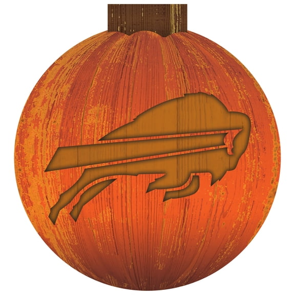 Buffalo Bills 12'' Pumpkin Sign
