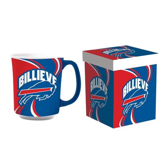 Buffalo Bills 14oz. Ceramic Mug with Matching Box